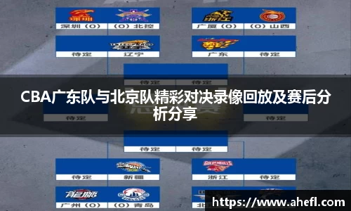 CBA广东队与北京队精彩对决录像回放及赛后分析分享